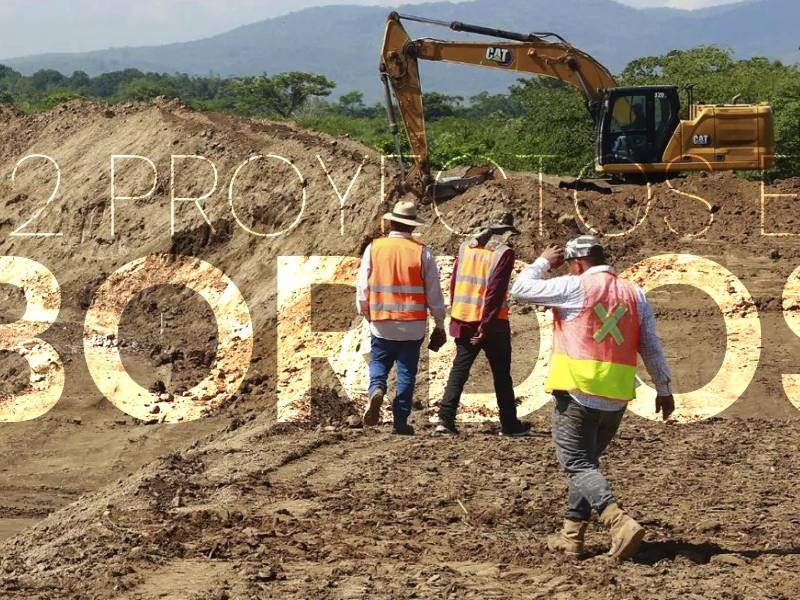 La reconstrucción y reparación de los bordos se concreta con fondos de la SIT y el BID, constató LA PRENSA Premium al revisar documentos.