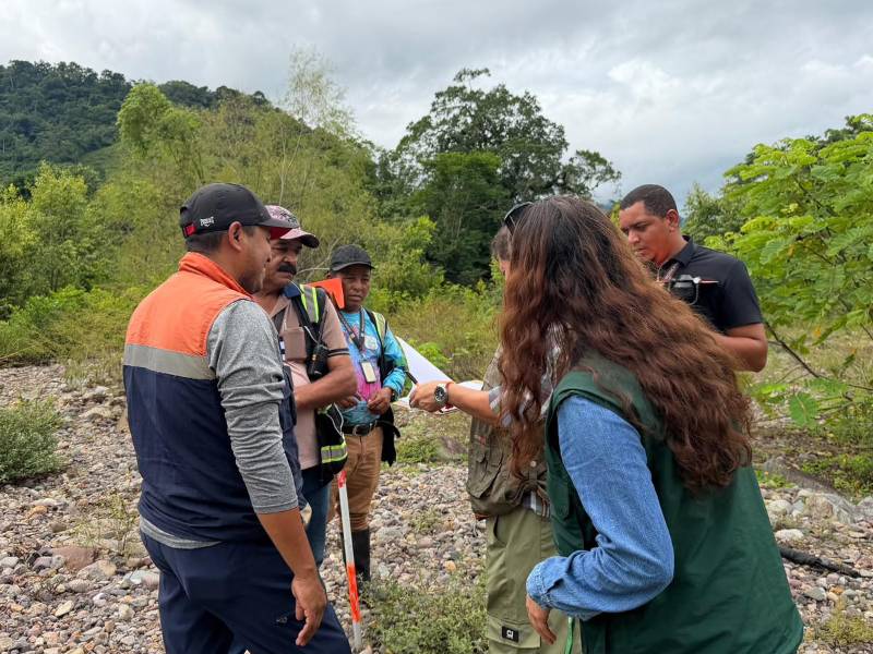 El estudio que realizan los expertos, permitirá calibrar alertas tempranas más efectivas en beneficio de los habitantes del sector Cangrejal.