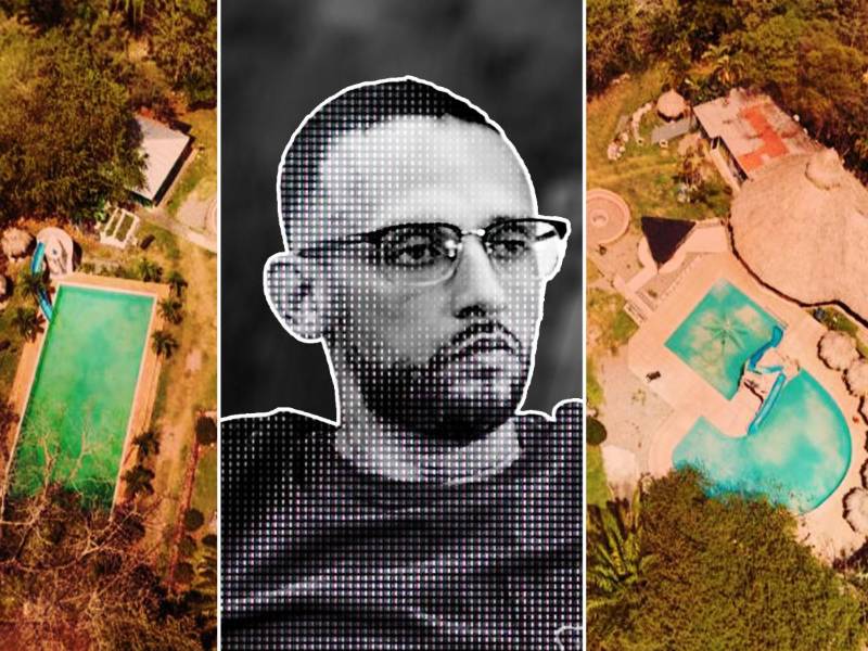 El centro turistico Cascata Lodge, ubicado en la aldea Las Marías de Santa Cruz de Yojoa, fue una de las millonarias compras que hizo Martín Mauricio Flores.