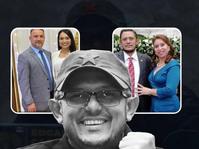 El diputado Edgardo Casaña (centro) defendió que es común que en Honduras existan familias dedicadas a la docencia.