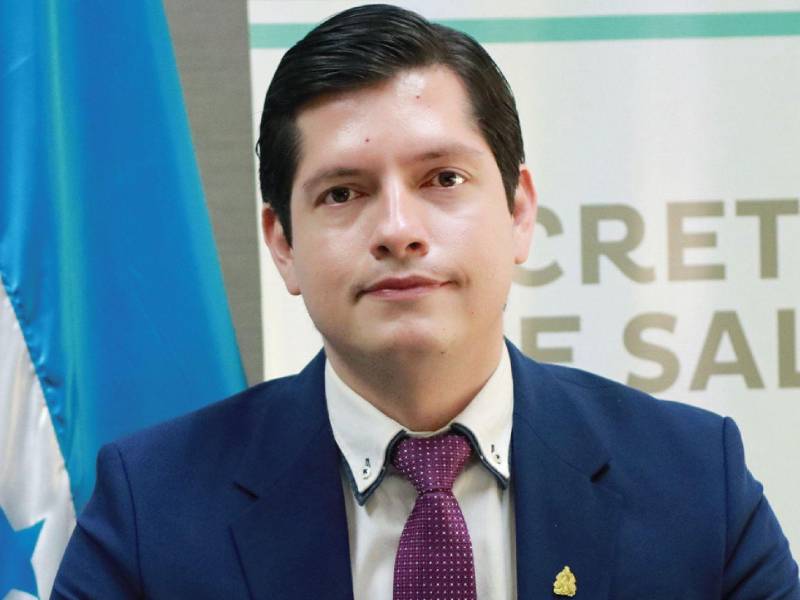 Bryan Erazo, exviceministro de la Secretaría de Salud.