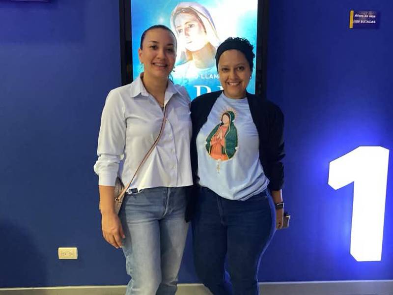 Victoria Ferrera y Zoila Gutiérrez.
