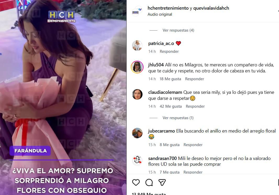 Milagro Flores a Supremo: Ni que te pedía que te casaras