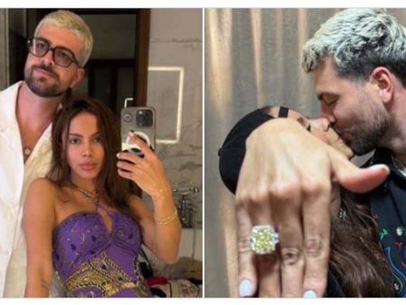 Ian Bortolanza ha sido visto con Anitta desde principios del 2025.