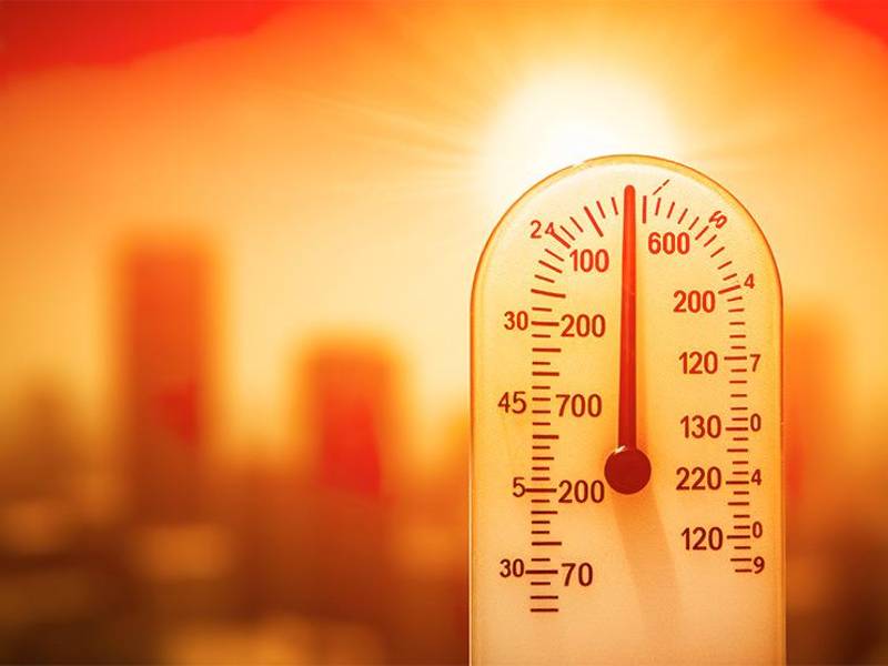 Altas temperaturas especialmente en la zona sur, entre los departamentos de Valle y Choluteca.