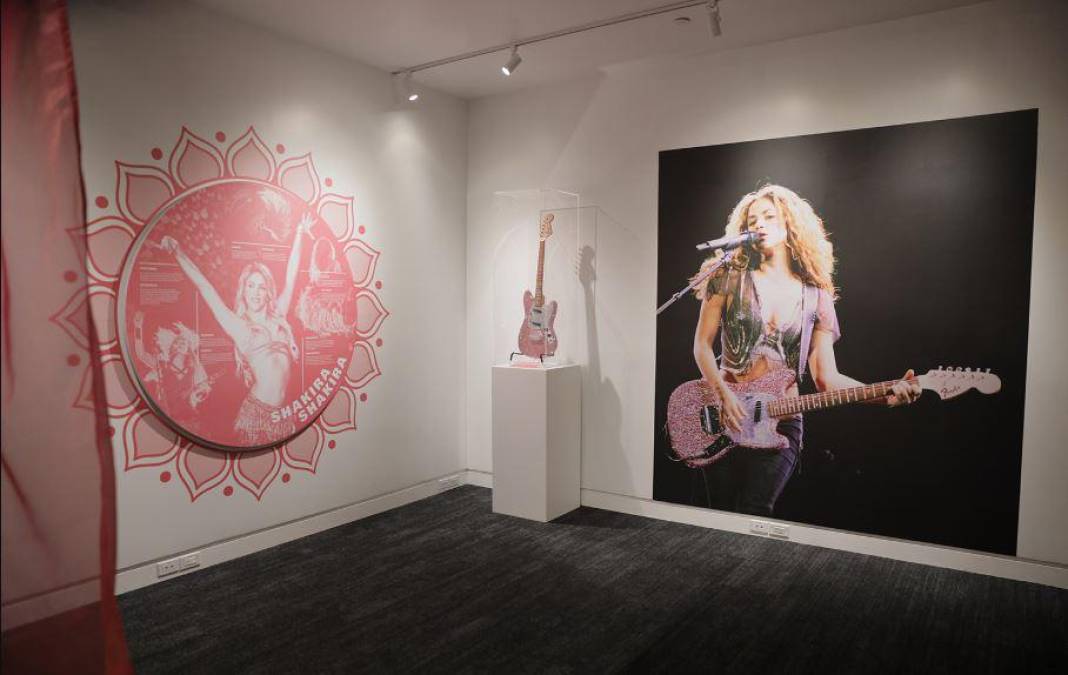 Shakira sigue facturando: Museo de los Grammy inaugura exposición de la cantante