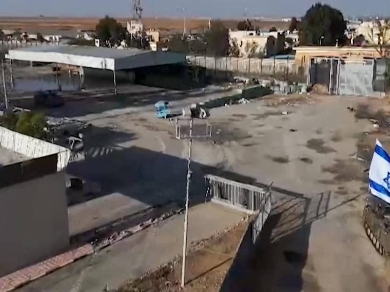 Tanques con la bandera de Israel entraron a Rafah, el último bastión de Hamás en la Franja de Gaza, fronterizo con Egipto.