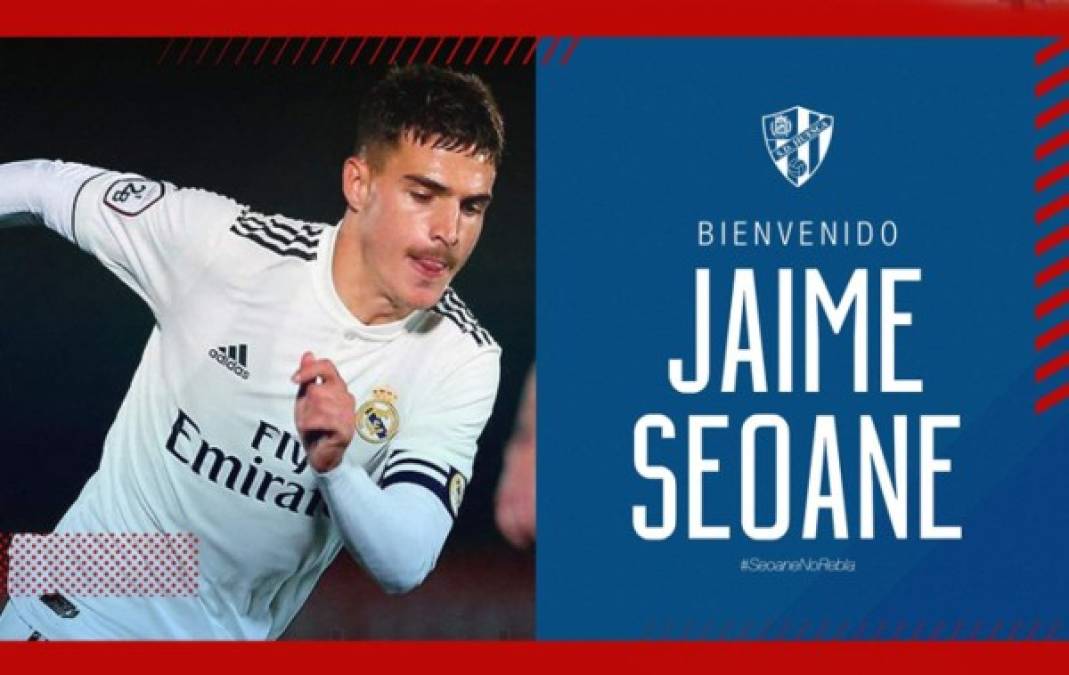El Huesca ha fichado al centrocampista Jaime Seoane, firma hasta junio de 2022 y llega procedente del Real Madrid.