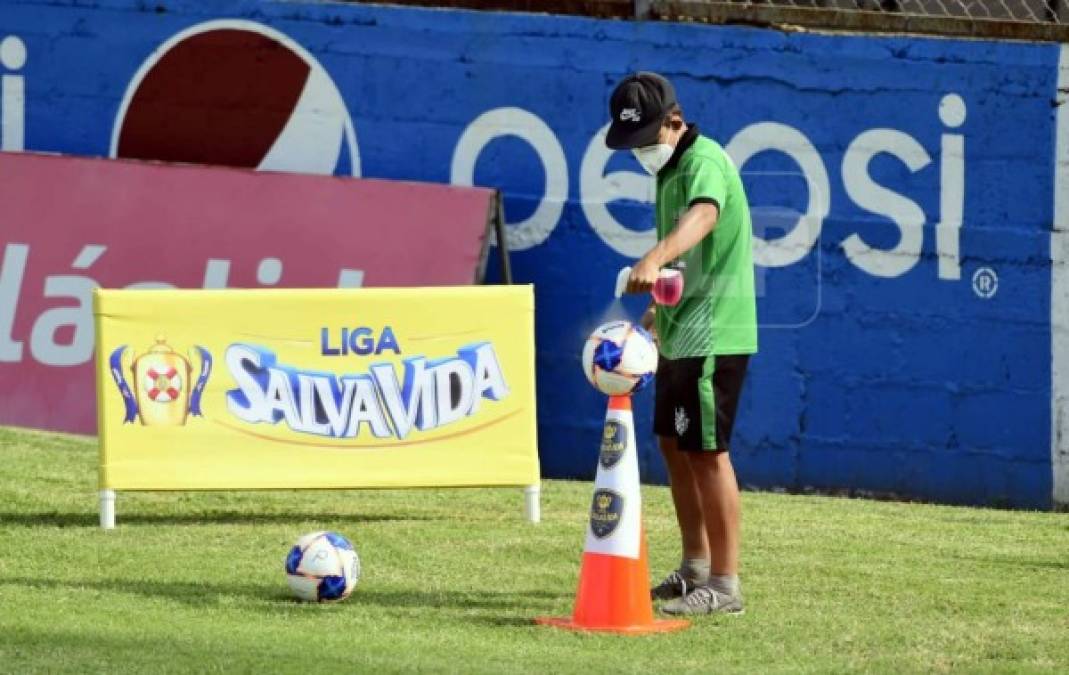 En todos los estadios han seguido los protocolos de bioseguridad por la pandemia del coronavirus.