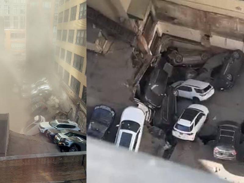Una persona ha muerto y cinco más han quedado heridas al derrumbarse un aparcamiento de cuatro pisos en el Bajo Manhattan por razones desconocidas, según han informado los bomberos de Nueva York.
