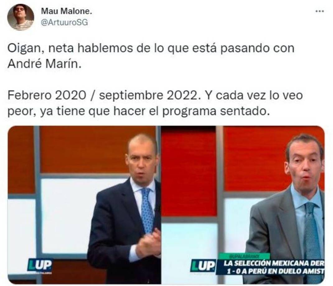 Las redes sociales han estallado al ver la apariencia física de Andre Martín.¿Qué está pasando con él?