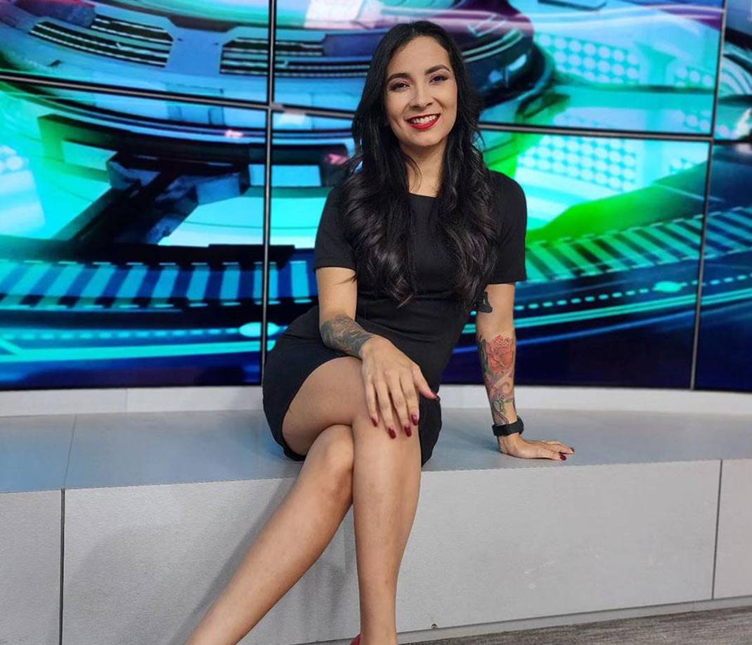 Rosa Alvarado: Linda periodista hondureña con amplia experiencia. 
