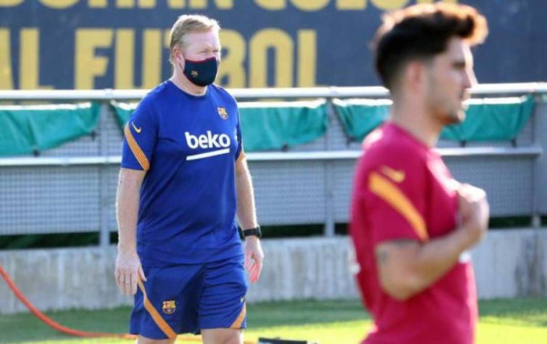Medios de España difundieron detalles sobre el método de Koeman, quien pese a no contar con todo su plantel, ya ha puesto en práctica su exigente forma de trabajo en el FC Barcelona.
