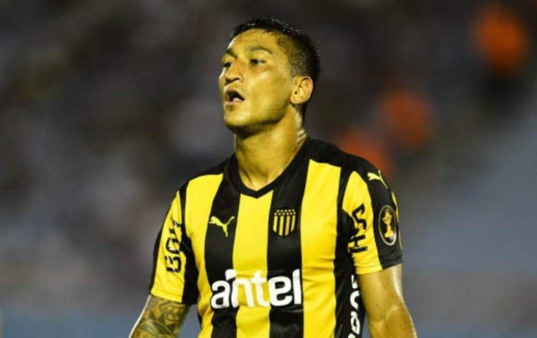 Luis Maldonado vistió la camiseta del Peñarol de Uruguay luego de haber estado en el Marathón.