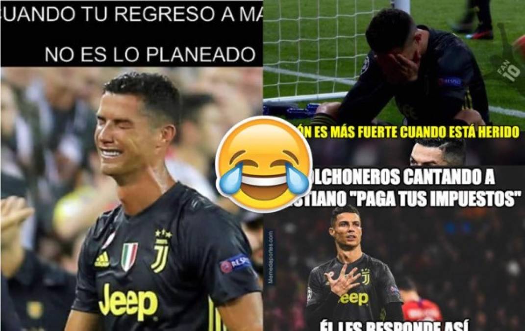 Los divertidos memes que dejó la victoria del Atlético de Madrid sobre la Juventus de Cristiano Ronaldo en la Champions League.