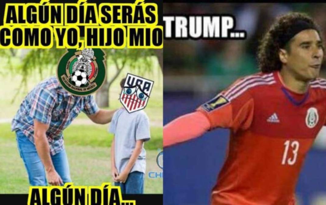 La selección mexicana dirigida por el técnico argentino Gerardo Martino se consagró este domingo en la Copa Oro al derrotar 1-0 a Estados Unidos en la final disputada en el Soldier Field de Chicago. Tras el resultado, los memes hacen de las suyas con burlas a EUA.