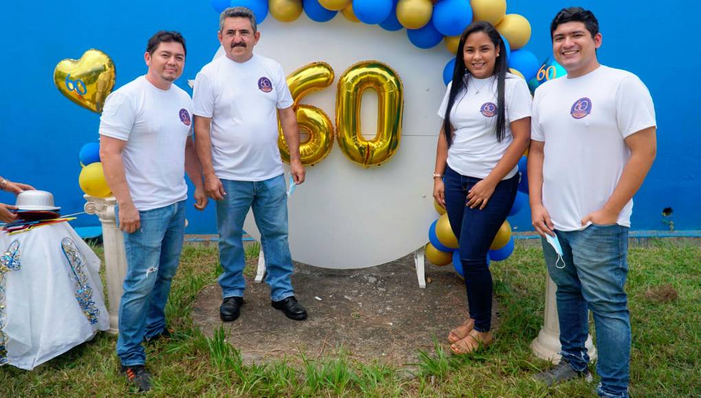 Ronny Perdomo, Benigno López, Cindy Escobar y Edgardo Paz