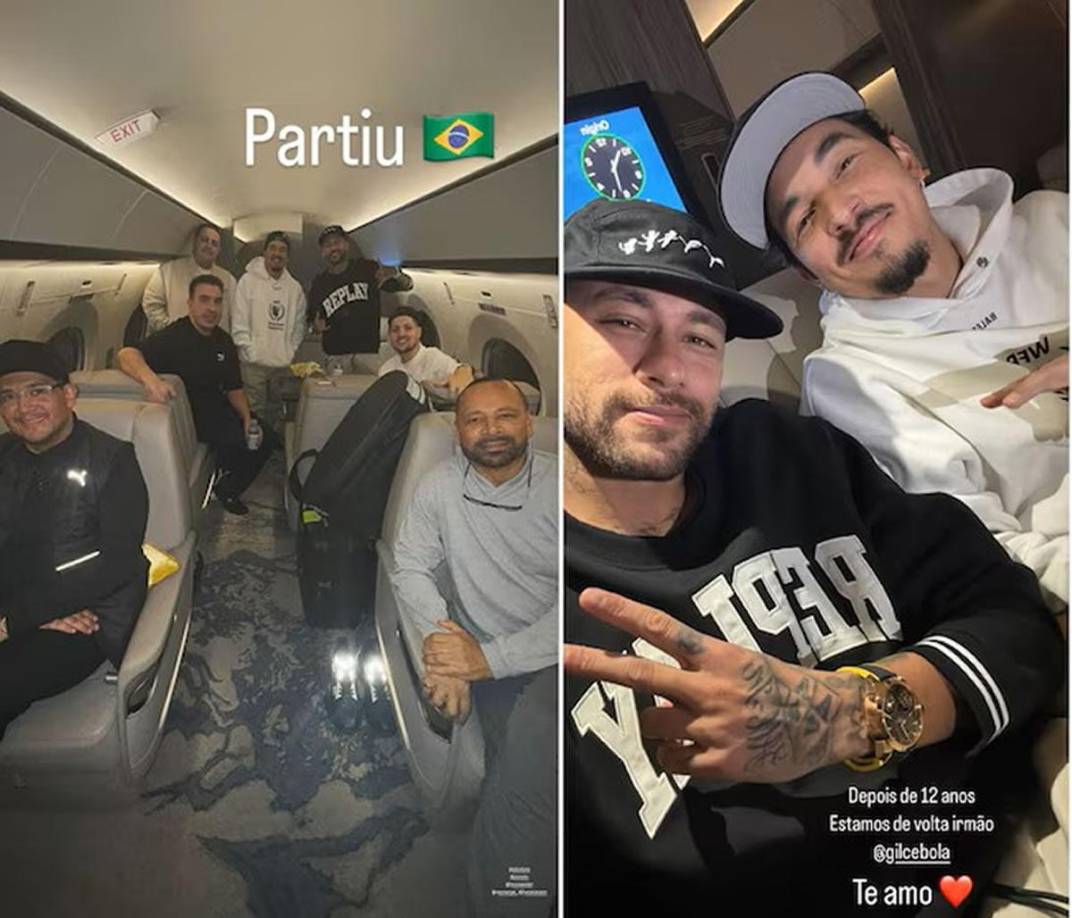 El regreso de Neymar a Brasil se convirtió en uno de los eventos más esperados por los aficionados del fútbol. El delantero salió el jueves de Arabia Saudita para poner rumbo a su país.