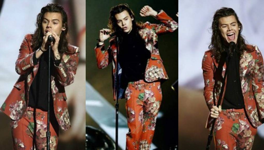 Se burlan del traje de Harry Styles