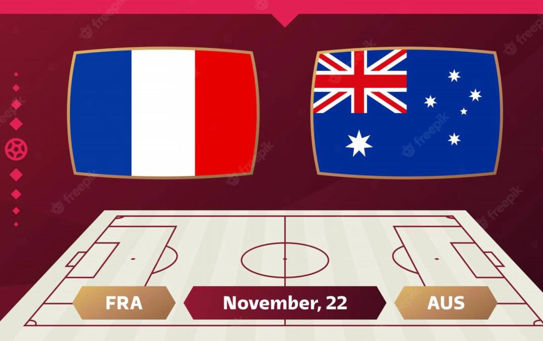 Francia vs Australia: El debut en Qatar de la campeona del mundo será el 22 de noviembre. El duelo comenzará a partir de la 1:00pm, hora de Honduras. Se podrá ver en TV por TVC y web de Tigo Sports.
