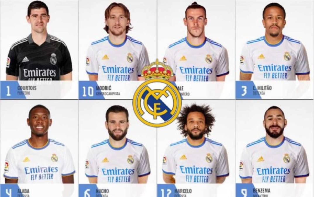 Real Madrid define los dorsales de la plantilla 2021-2022 y tres futbolistas no tienen número... ¿se van?