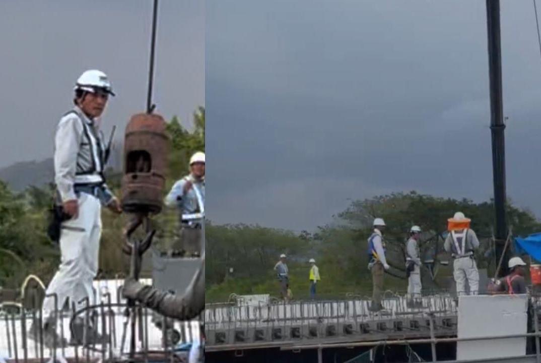 Muere ingeniero japonés tras caer de puente en construcción en Nacaome