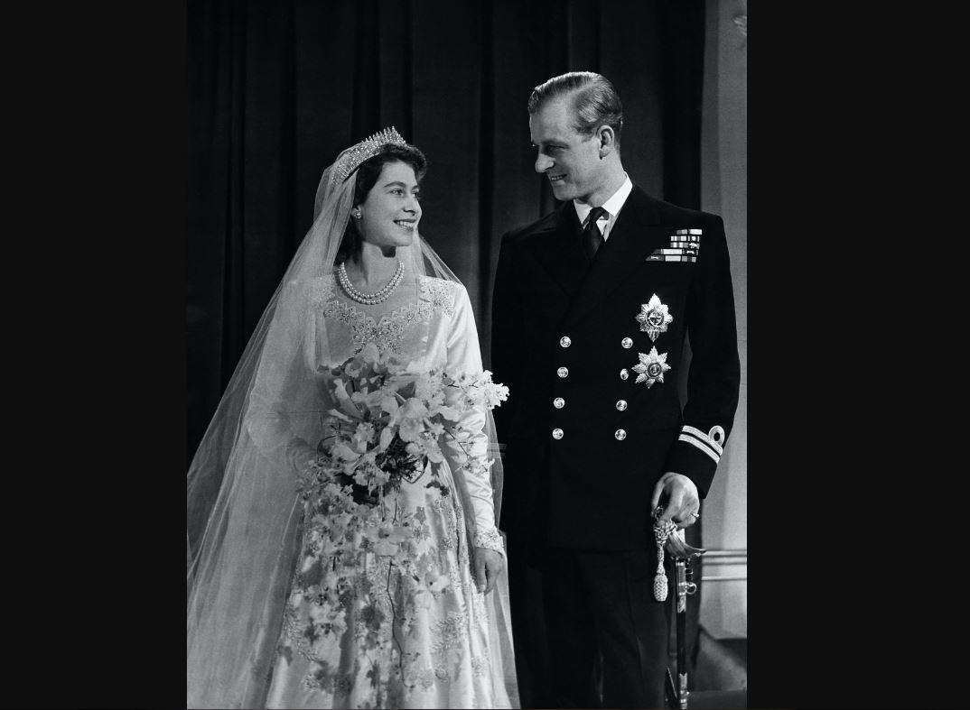 Isabel II y el duque de Edimburgo se casaron el 20 de noviembre de 1947.