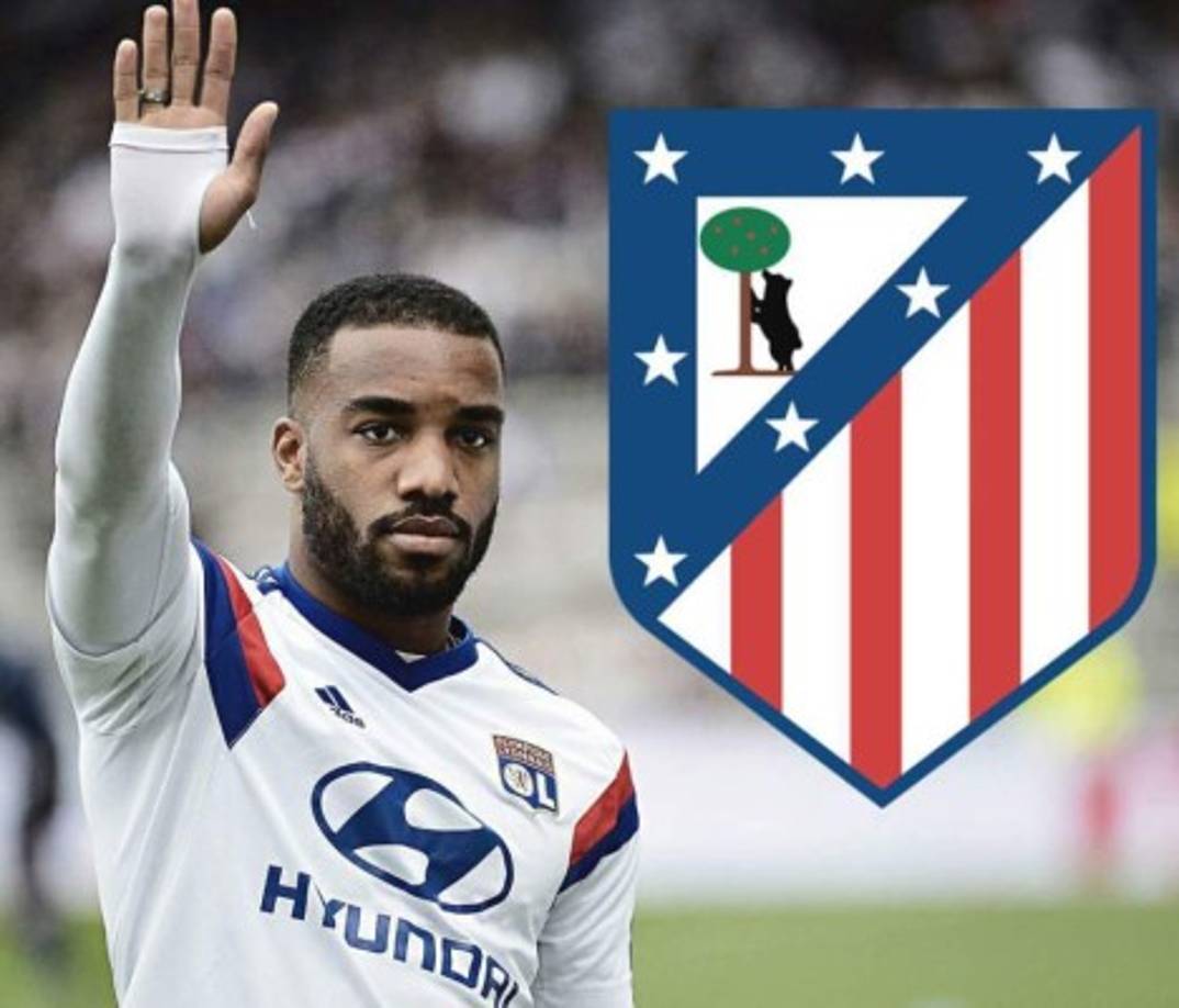 Alexandre Lacazette: El atacante francés le habría dado el sí al Atlético de Madrid. Al menos así lo afirma la Cadena Cope, que asegura que el cuadro colchonero tiene el consentimiento para firmar de cara a la próxima temporada si finalmente el TAS reduce de dos a uno los periodos de prohibición para inscribir jugadores que pesan sobre el combinado colchonero.