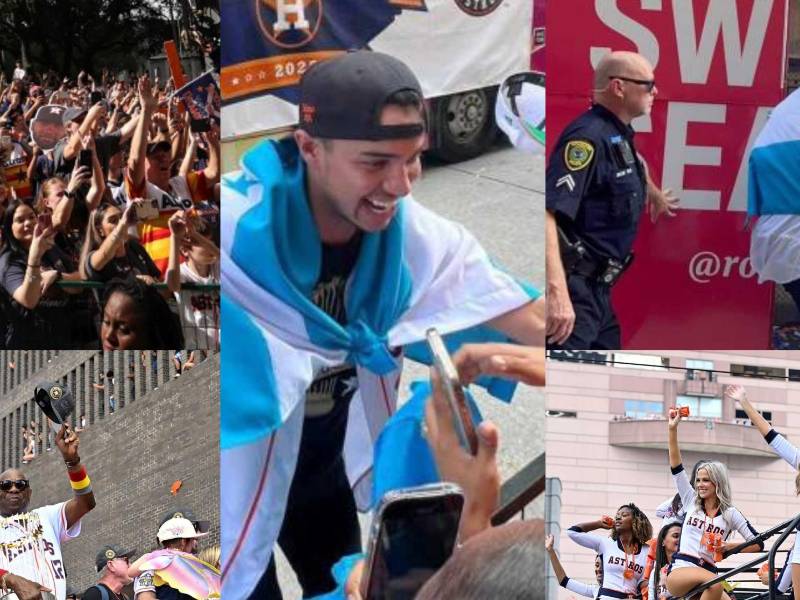 Miles de personas se apostaron este lunes en las calles de Houston (Texas, EE.UU.) a celebrar, junto a sus Astros, el segundo título de campeón de la Serie Mundial que consigue la franquicia. El hondureño Mauricio Dubón se robó el show en la caravana.