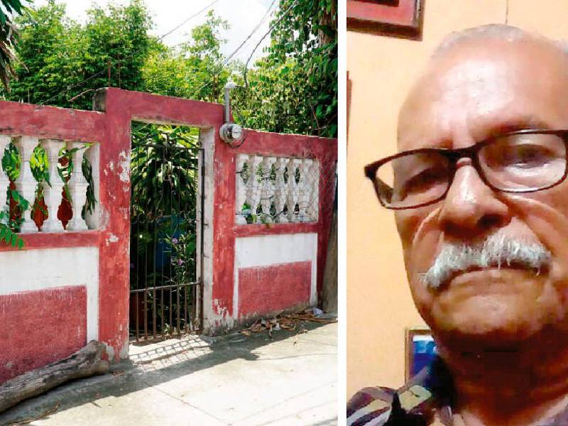 <b><span class=mln_uppercase_mln>El profesor Wilfredo Gallardo fue asesinado en su casa de la colonia López Arellano.</span></b>