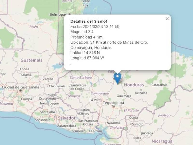 Ninguno de los movimientos telúricos dejaron daños materiales ni pérdidas humanas.