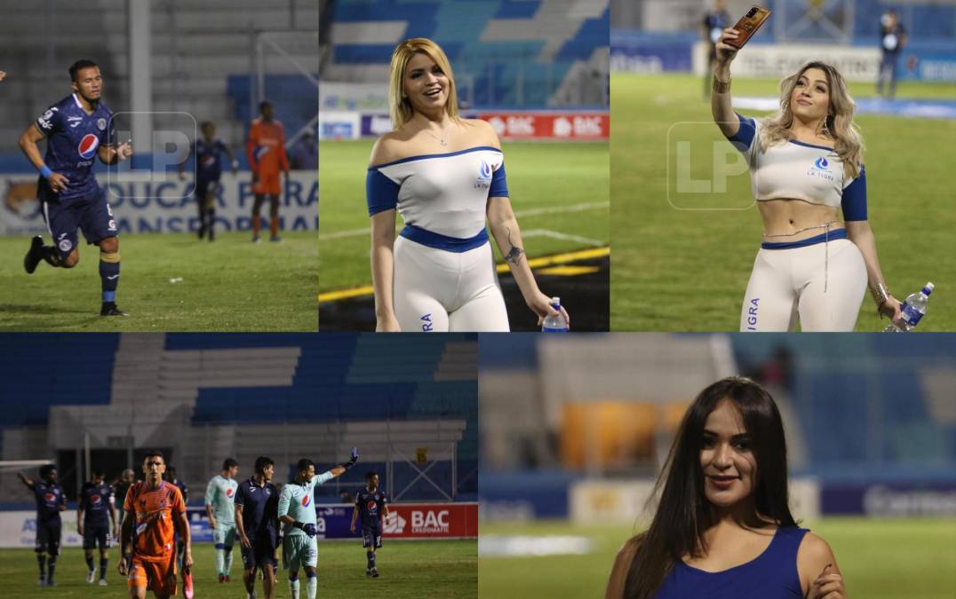 Mira las imágenes más curiosas que dejó el triunfo 3-2 del Motagua ante la UPN. En las graderías hubo presencia de bellas mujeres, además una presentadora de TV fue captada “sufriendo” por futbolista.