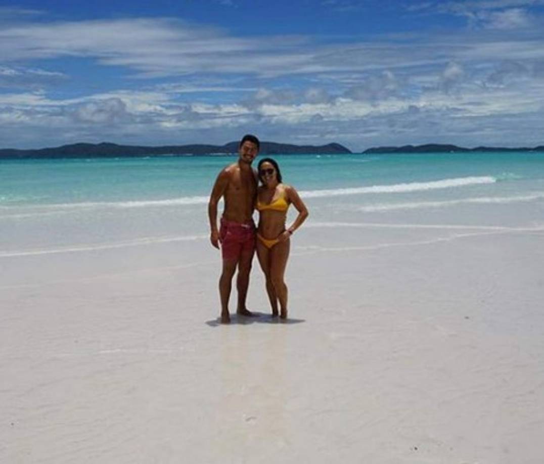 Roger Espinoza la pasa a lo grande en Australia, disfruta de unas merecidas vacaciones.