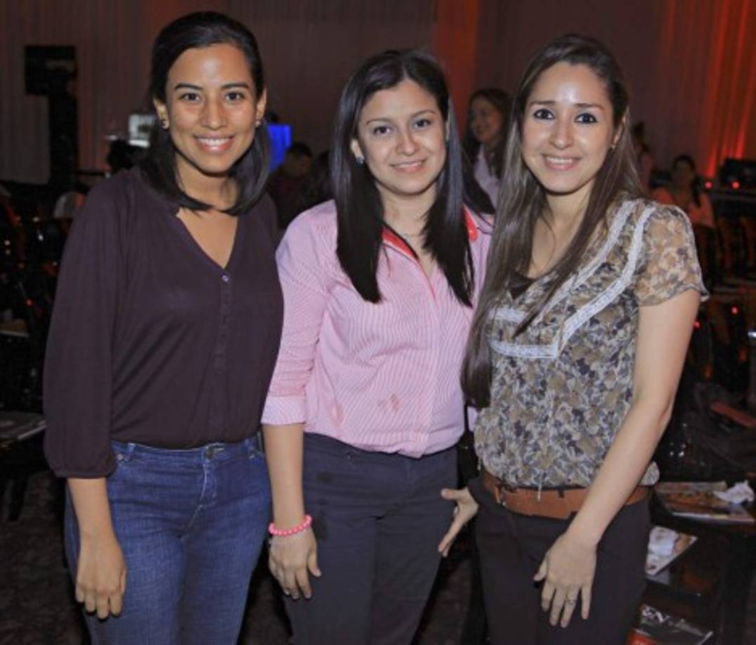 Mariela Lagos, Glenda Hernández y Fanny Soriano