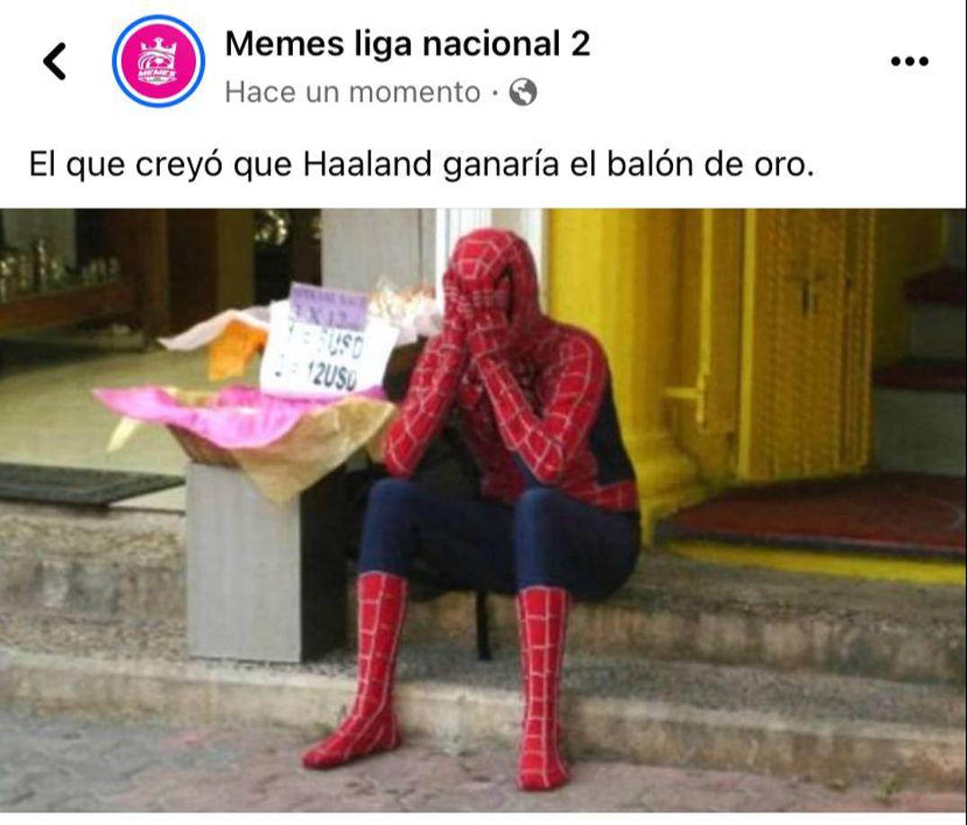 Messi protagonista: Los jocosos memes que dejó el Balón de Oro 2023