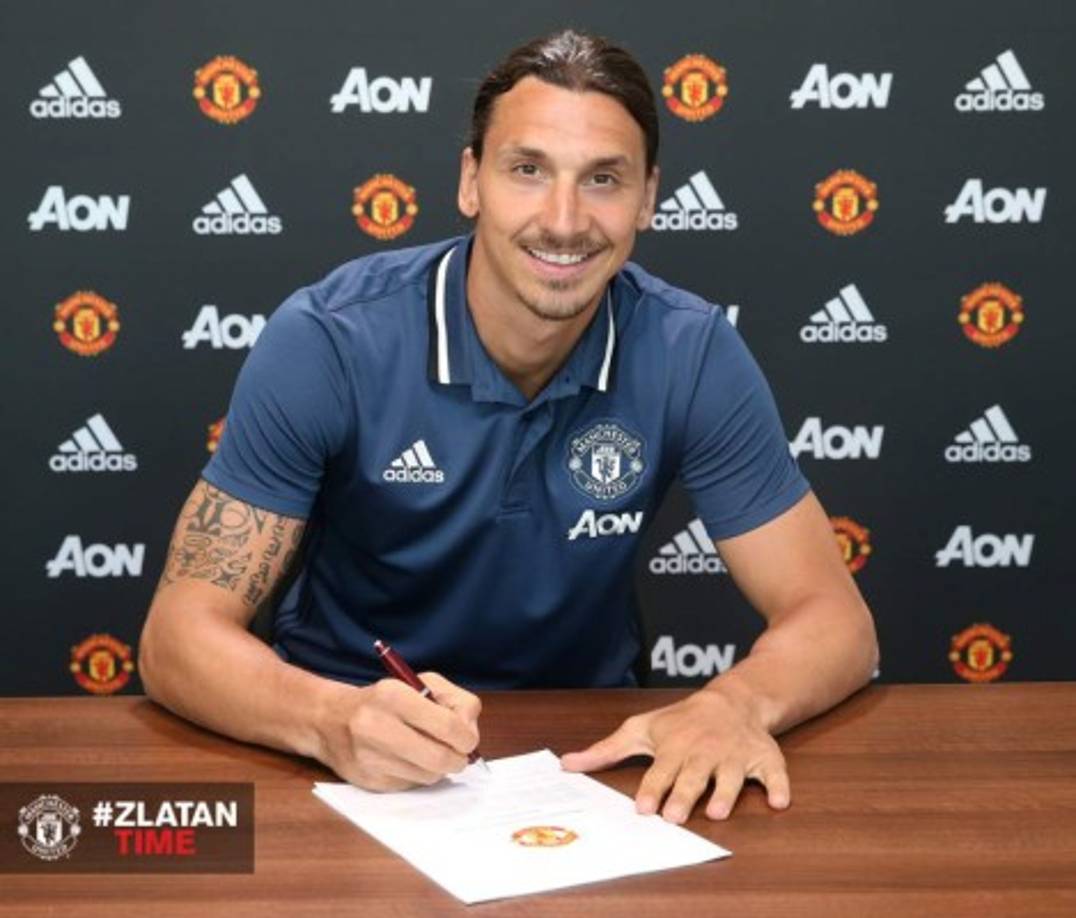 Zlatan Ibrahimovic (Manchester United).