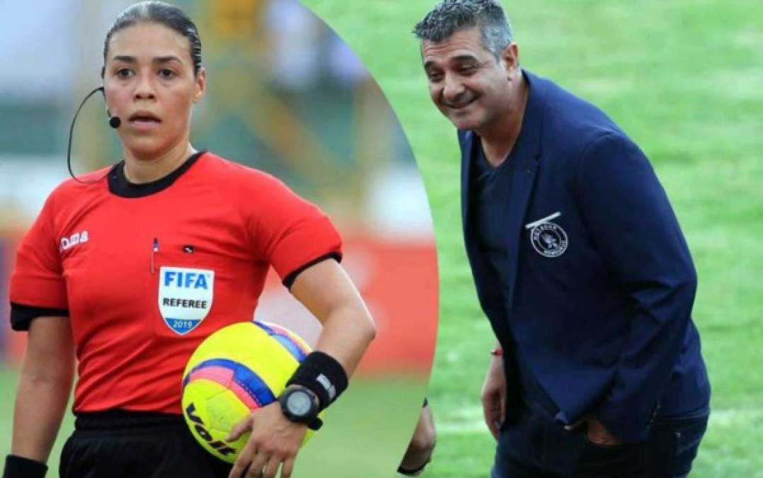 El actual entrenador del Motagua, estuvo recientemente envuelto en la polémica luego de brindar unas declaraciones contra Melissa Borjas Pastrana tras finalizar la final de ida con el Olimpia.