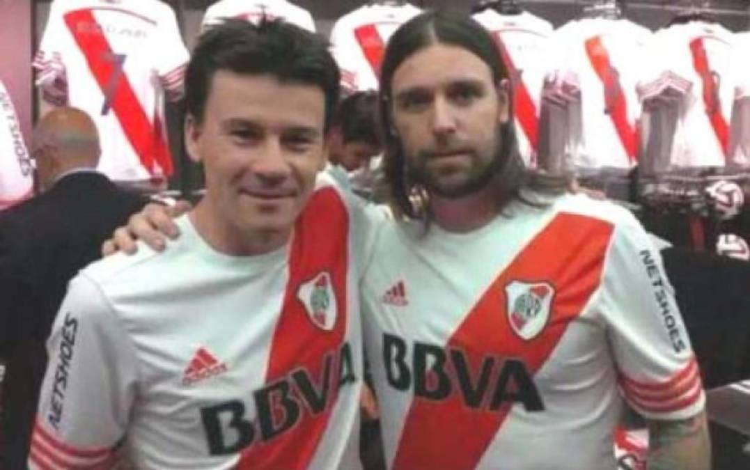 El extenista argentino Guillermo Coria es seguidor de River Plate gracias a Fernando Cavenaghi.