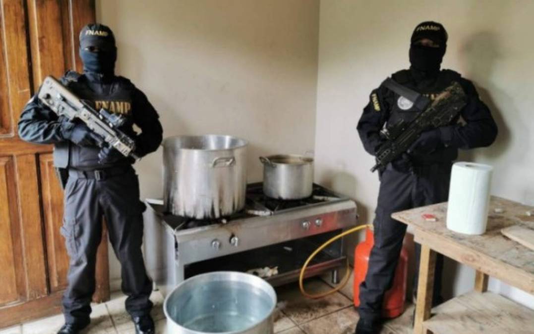 Desmantelan supuesto narcolaboratorio en lujosa residencial de San Pedro Sula