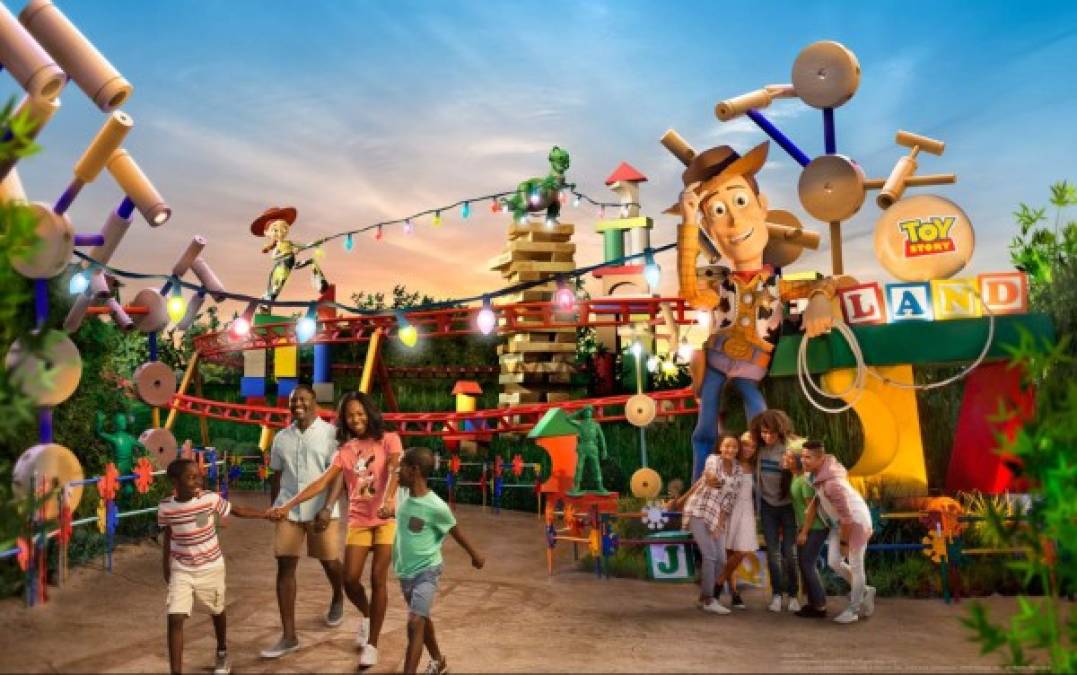 Disney's Hollywood Studios cuenta con la temática de sus películas más populares como ser Toy Story.<br/>