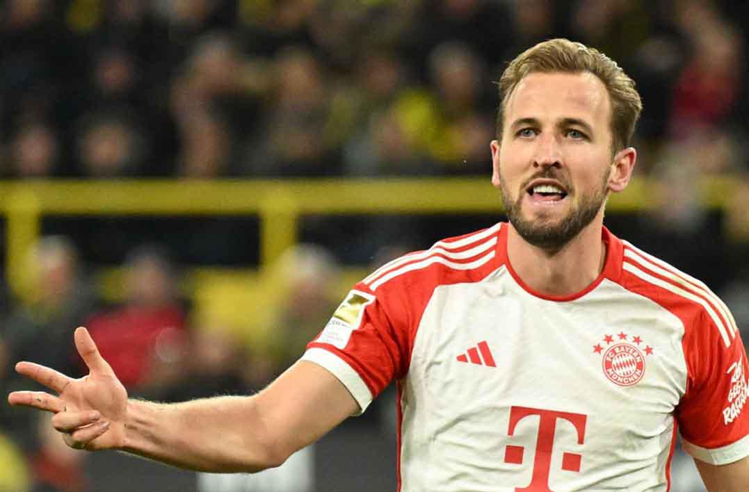Harry Kane se luce en paliza del Bayern Múnich al Dortmund