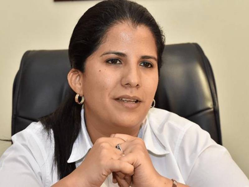Fátima Mena, diputada electa del Partido Salvador de Honduras (PSH).