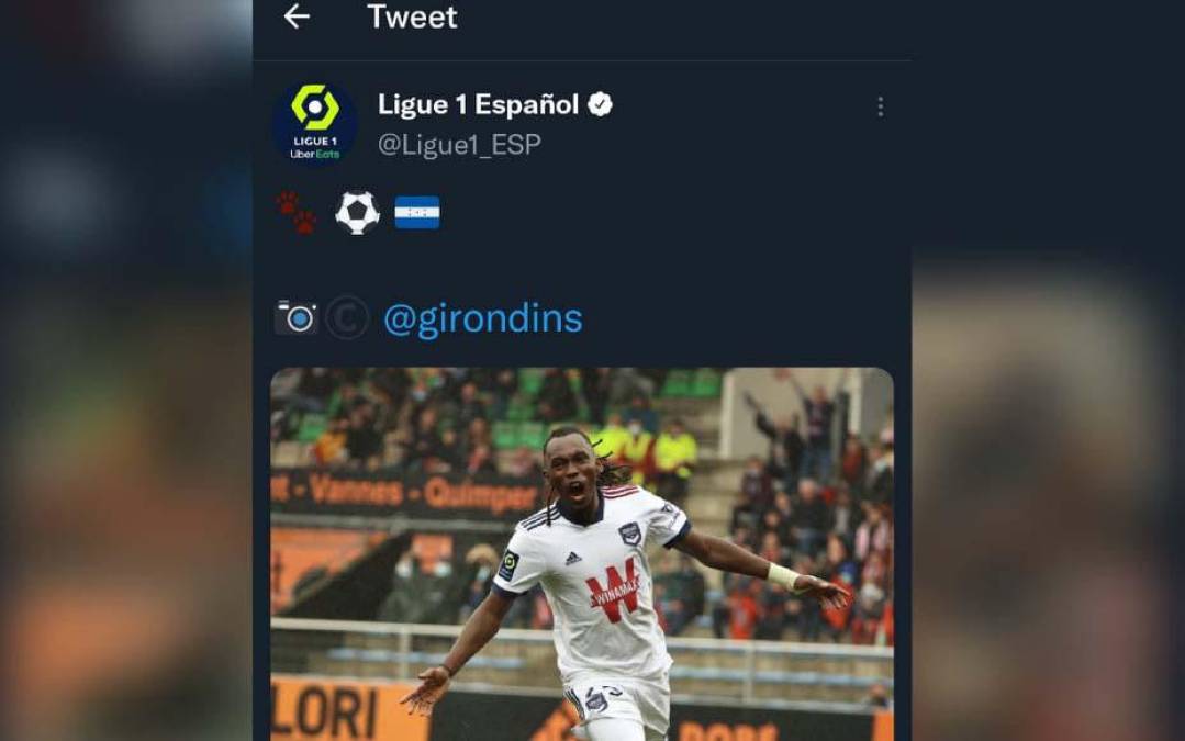 Alberth Elis se estrenó como goleador de la primera división de Francia y los elogios para el hondureño no han parado.