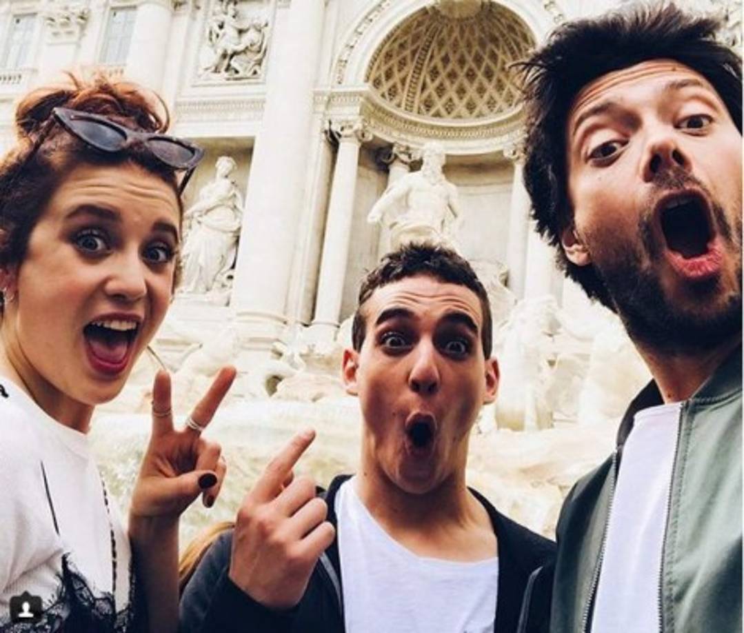 María Pedraza nunca pensó en ser actriz profesional.