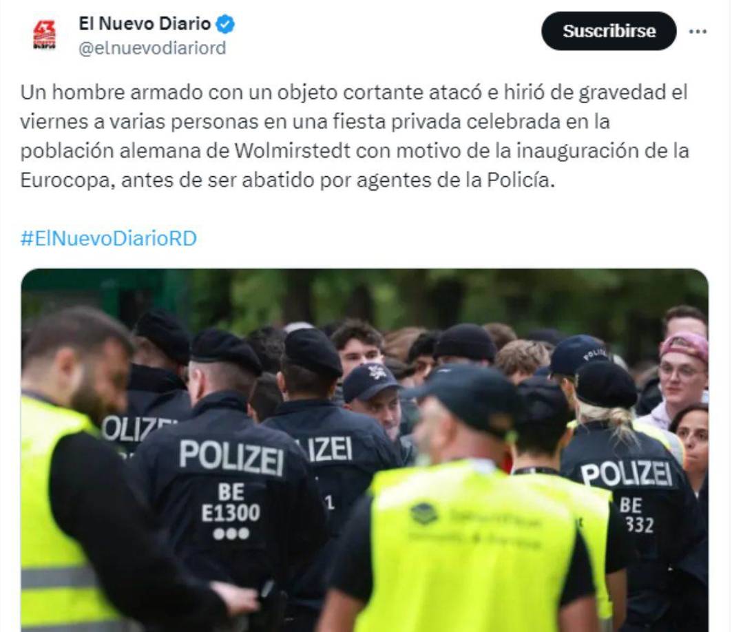 La noticia trascendió en toda Alemania y el resto del mundo. 