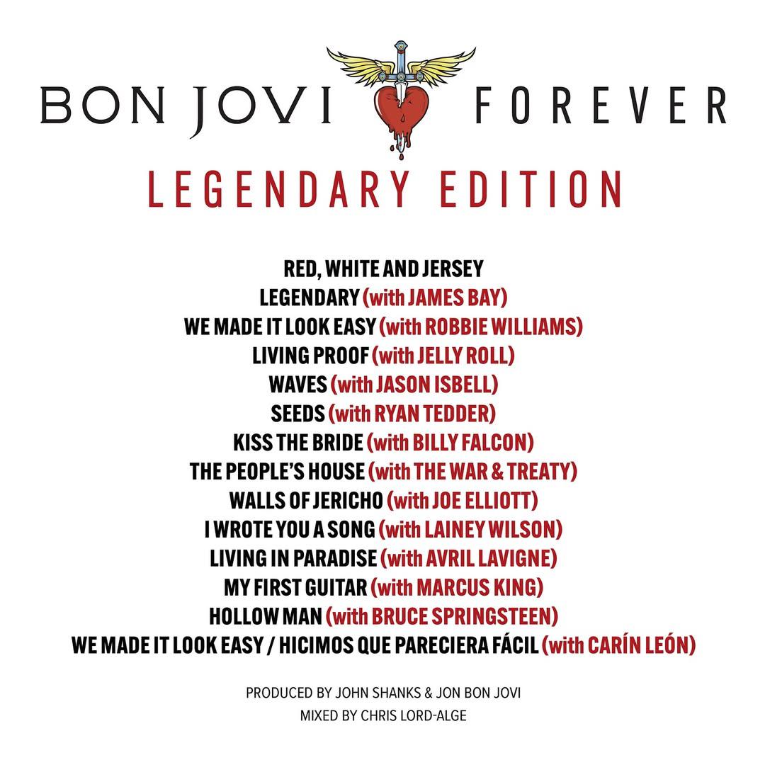 Bon Jovi regresa con Forever (Legendary Edition)