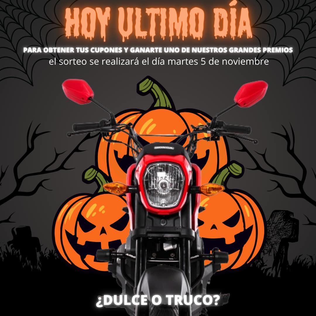 Mujer gana moto en sorteo de motel, pero dice que no sabe cómo participó