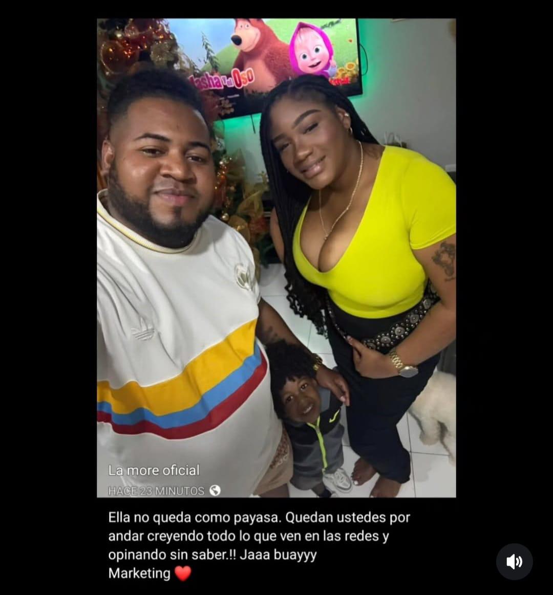 La More afirma que su relación está bien y que todo fue puro marketing