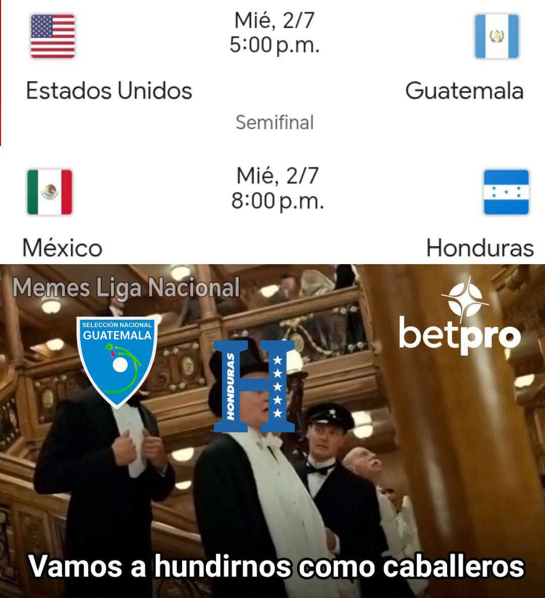 Los jocosos memes antes del México vs Honduras en Copa Oro 2025