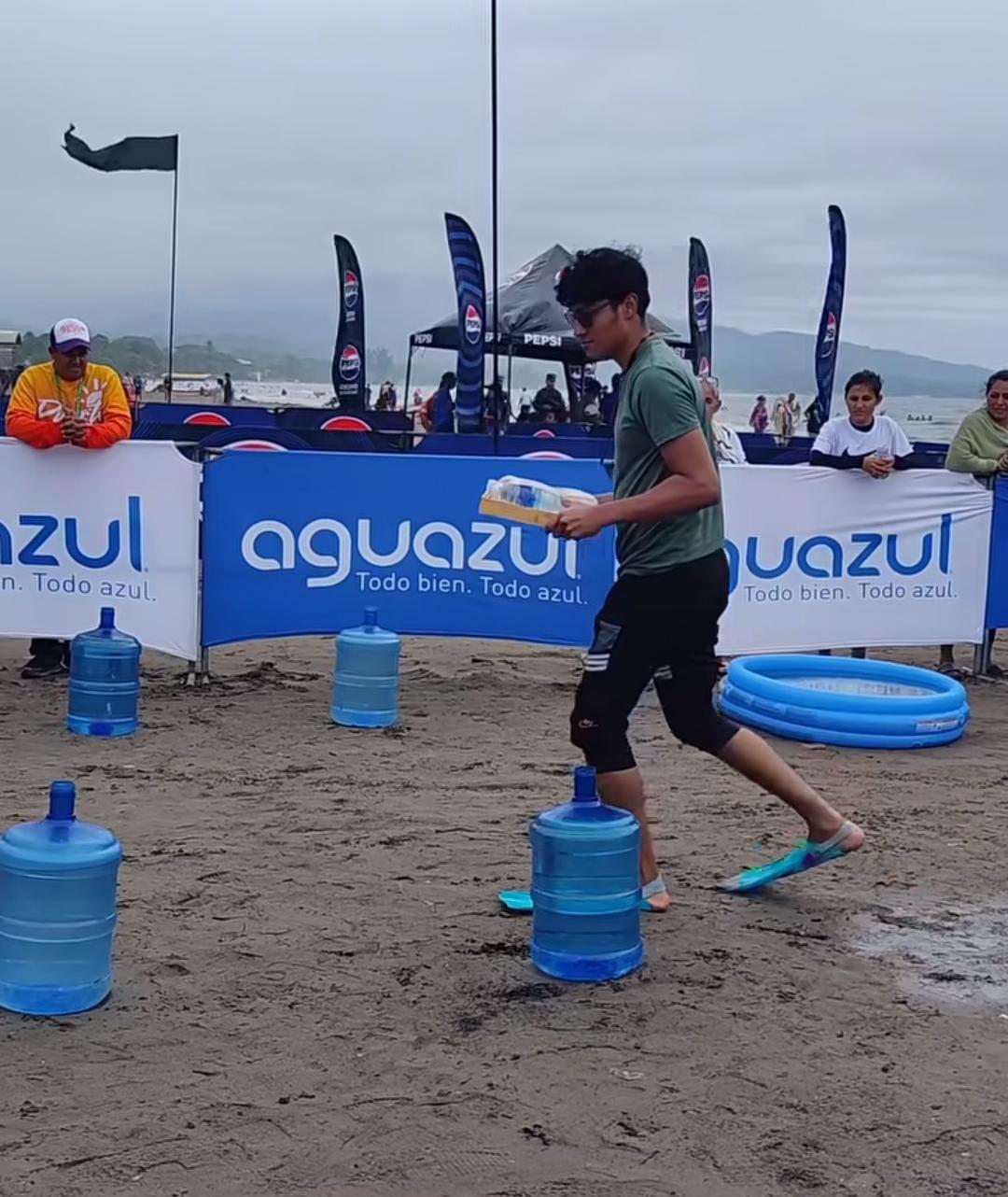 Aguazul, Gatorade y Pepsi llevan alegría a varios miles de veraneantes que visitan las playas